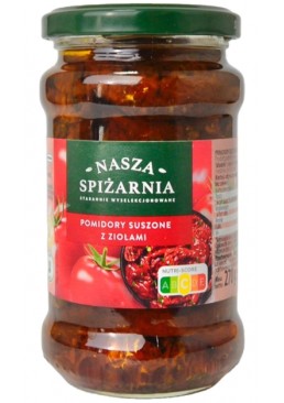 Сушёные помидоры Nasza Spizarnia с травами, 270 г